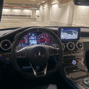Interior Mercedes-Benz C63S AMG bei Karlruhe