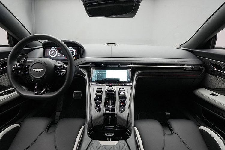 Interior Aston Martin DB12 Volante bei Freiburg