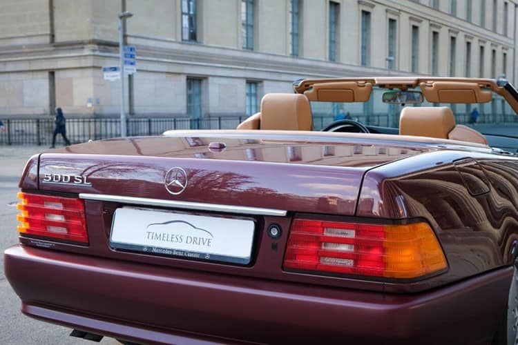 Heck Mercedes SL 500 in Berlin