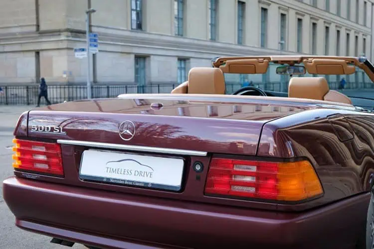 Heck Mercedes SL 500 in Berlin