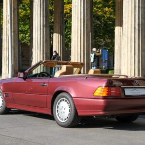 Heckansicht Mercedes SL 500 in Berlin
