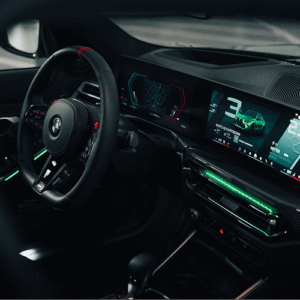 Interior BMW M3 Competition im Westerland