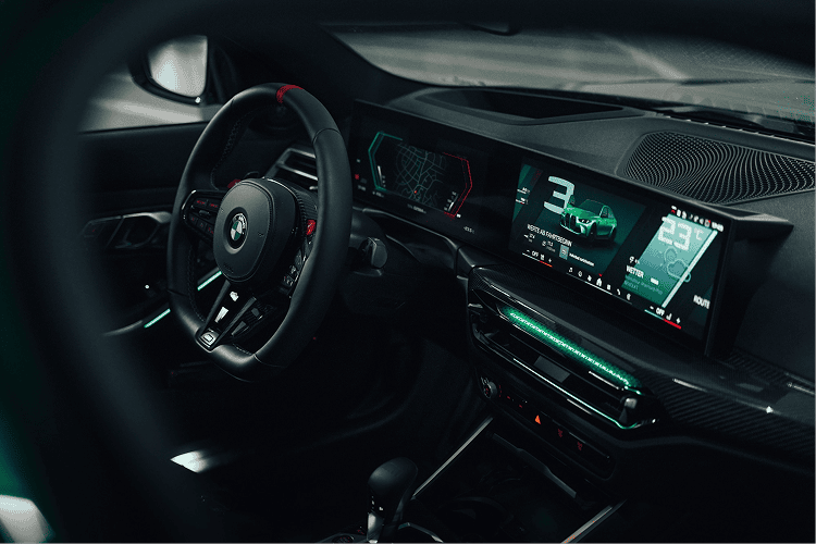 Interior BMW M3 Competition im Westerland