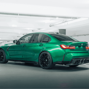Seitenansicht BMW M3 Competition im Westerland
