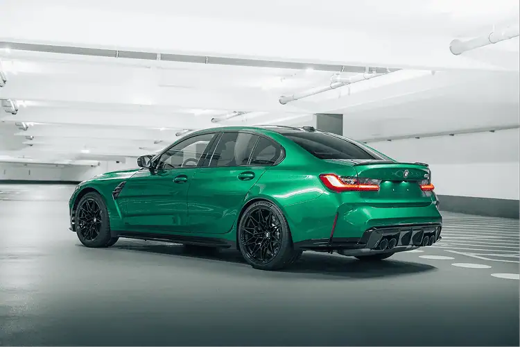 Seitenansicht BMW M3 Competition im Westerland