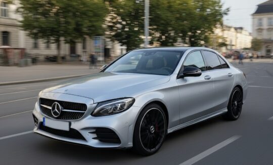 Mercedes-Benz C63S AMG hero