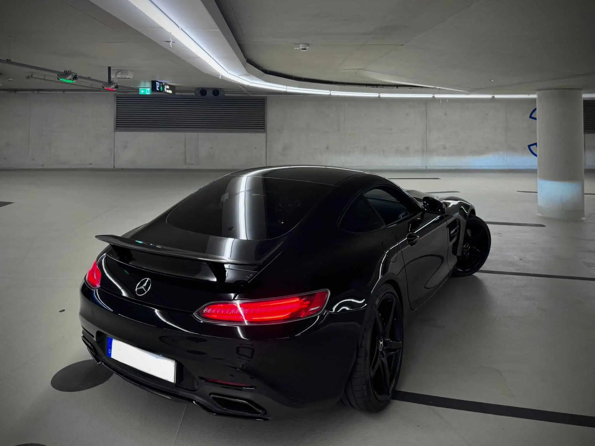 Mercedes AMG GT Düsseldorf backside 2