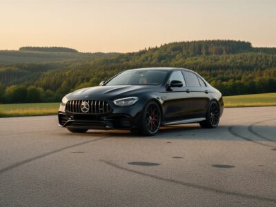 Mercedes E63S AMG hero