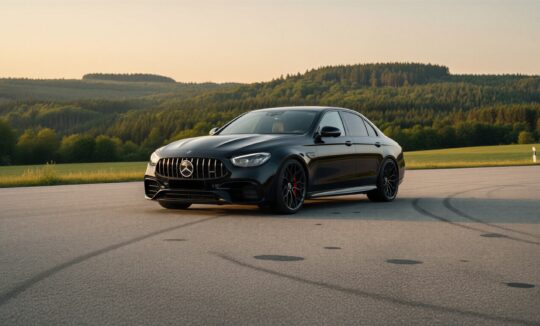 Mercedes E63S AMG hero