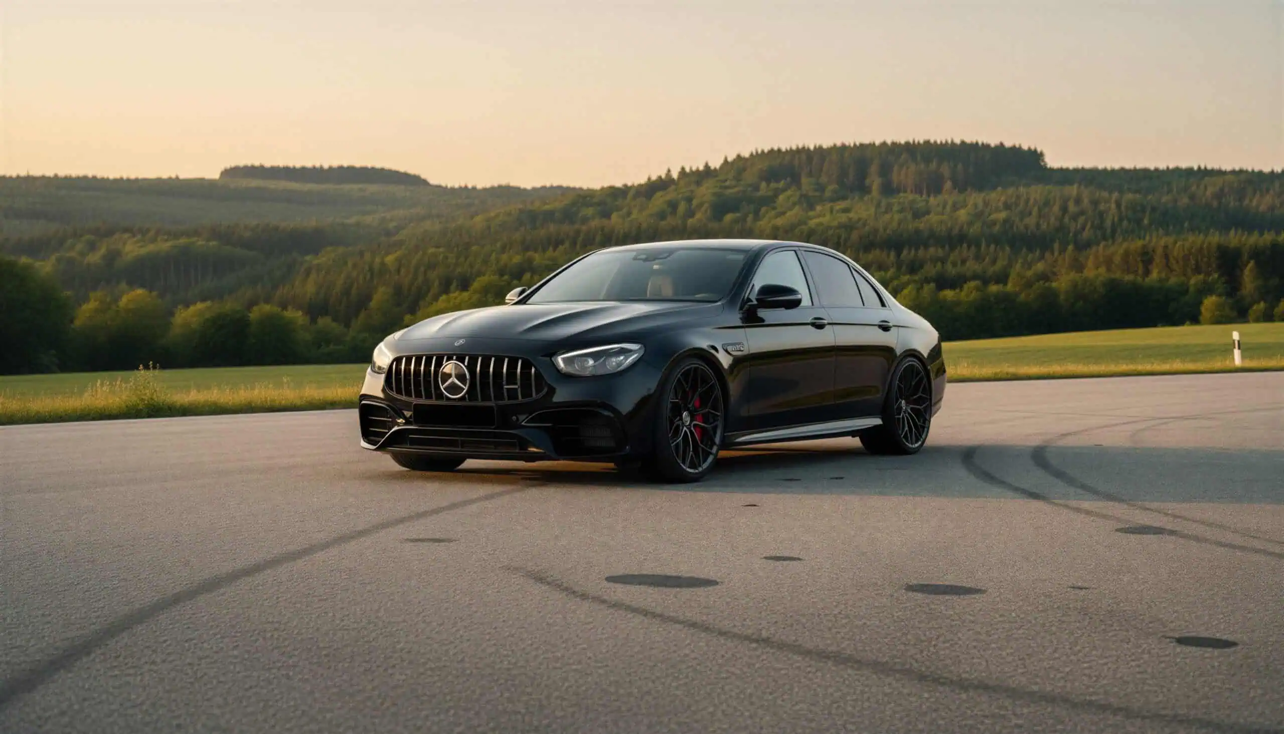 Mercedes E63S AMG hero