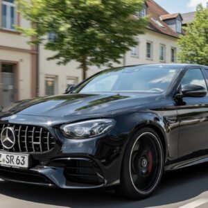 Mercedes E63S AMG hero