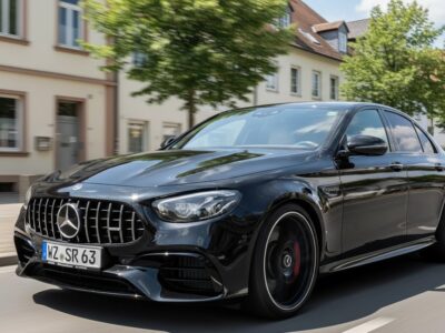 Mercedes E63S AMG hero