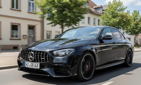 Mercedes E63S AMG hero