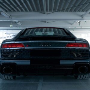 Heckansicht Audi R8 V10 RWD in Heilbronn