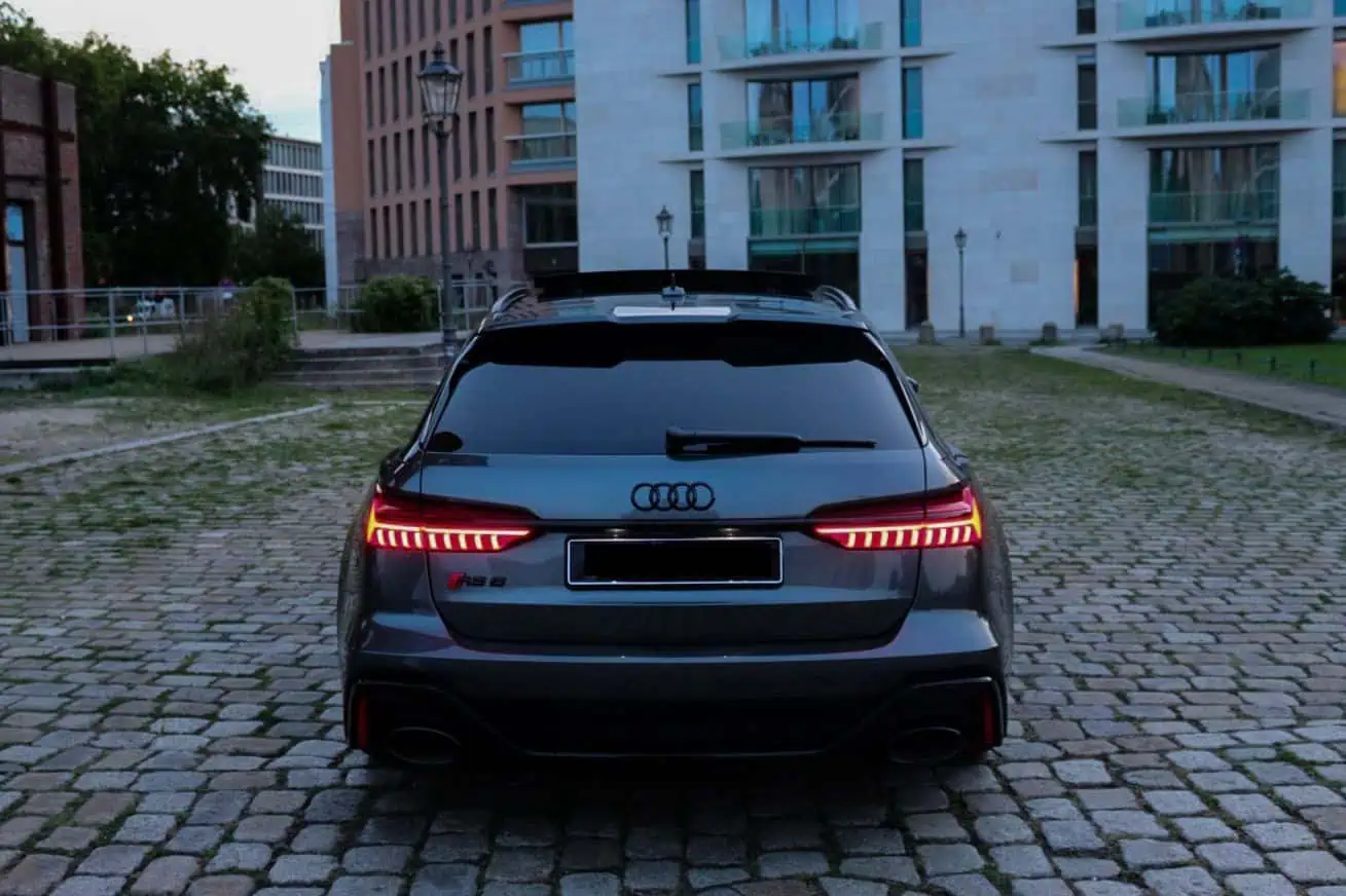 Audi RS6 Berlin Heck 2
