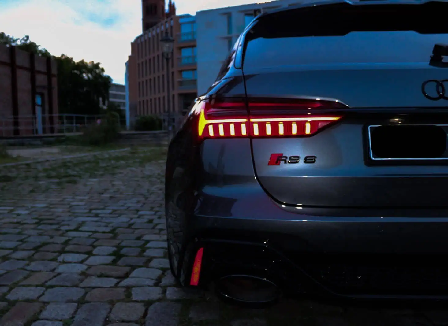Audi RS6 Berlin Heck 3