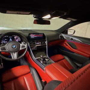 BMW M850i cockpit