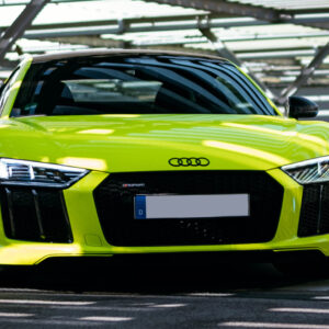 Frontansicht Audi R8 V10 Coupe in Frankfurt am Main
