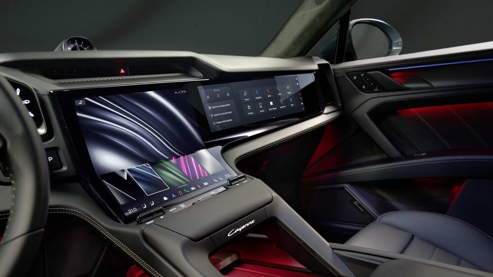 Porsche Cayenne Electric Cockpit, © Porsche Newsroom