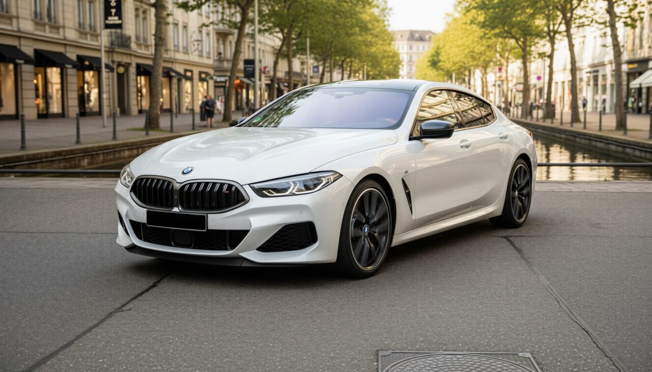 BMW M850i in Düsseldorf mieten hero