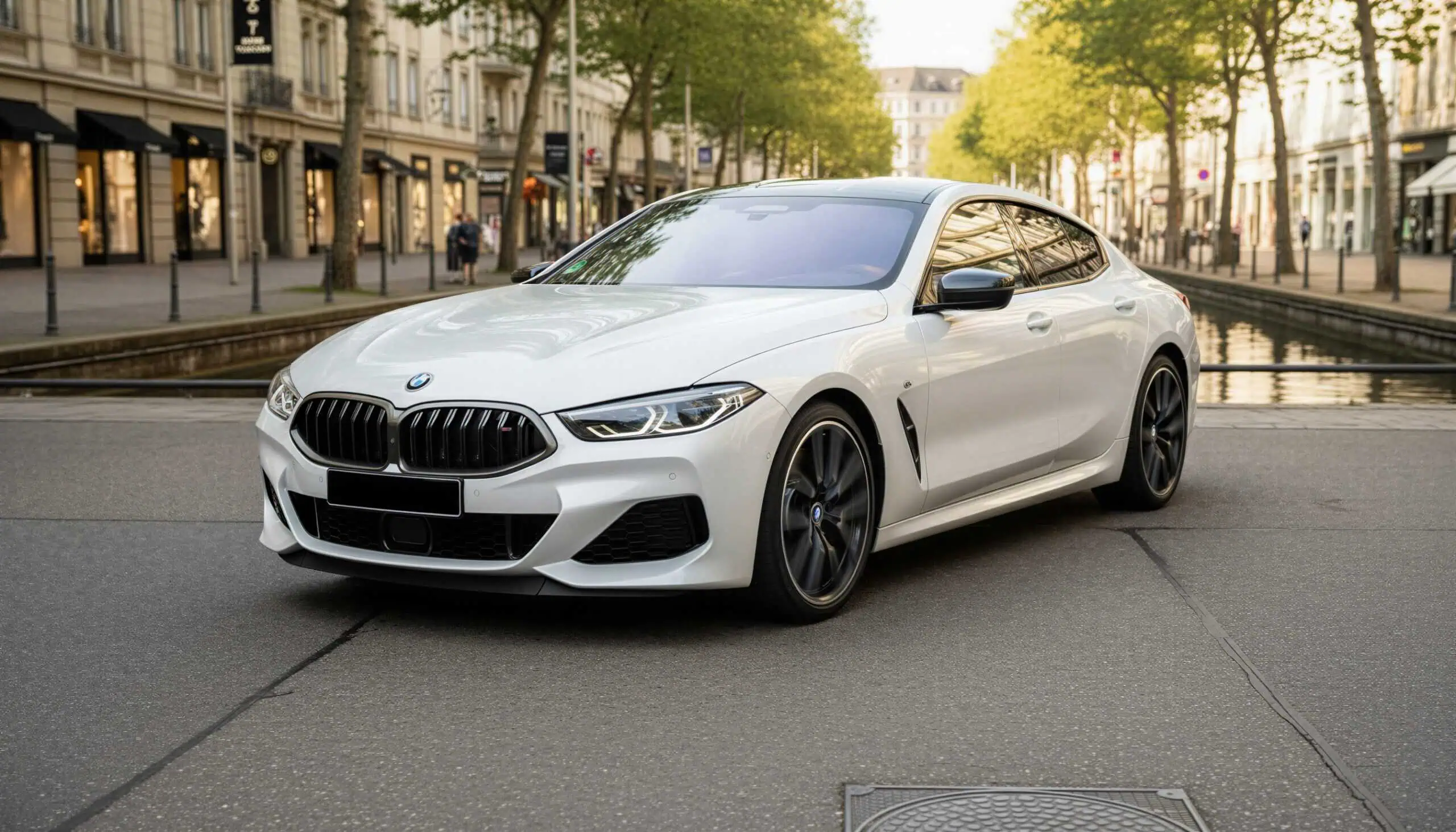 BMW M850i in Düsseldorf mieten hero