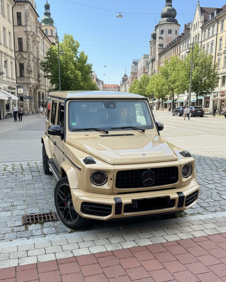 Mercedes G63 AMG mieten in München Maximillianstrasse 2