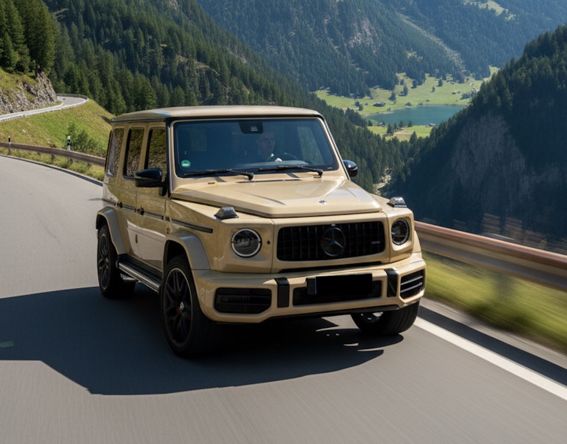 Mercedes G63 AMG mieten in München Alpen