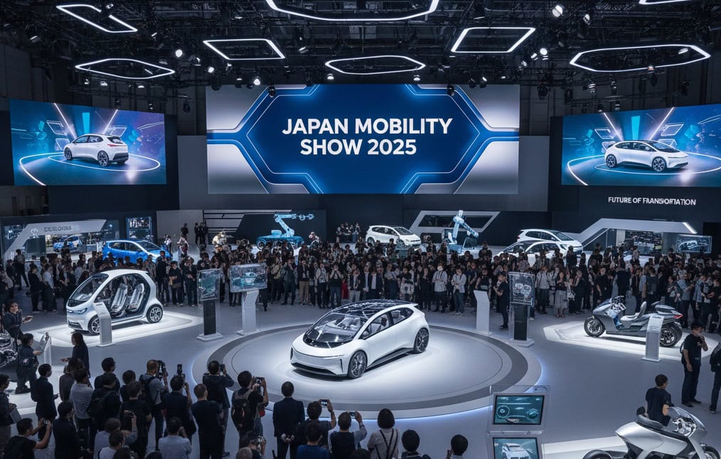 Japan Mobility Show 2025 – hero hall view