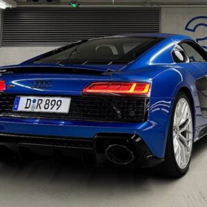 Audi R8 V10 in Düsselorf mieten Heck