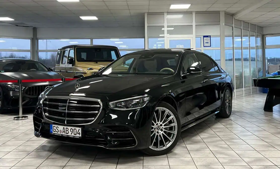 Mercedes Benz S580 L Front Hero