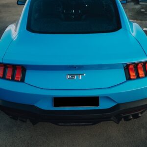 Heckansicht vom Ford Mustang in Passau