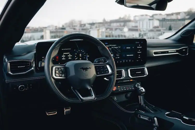 Innenraum vom Ford Mustang in Passau