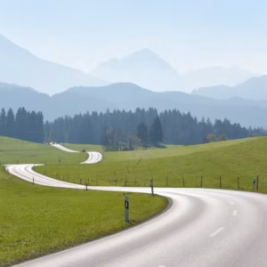 Landschaft Sportwagentour 5-Seen-Land