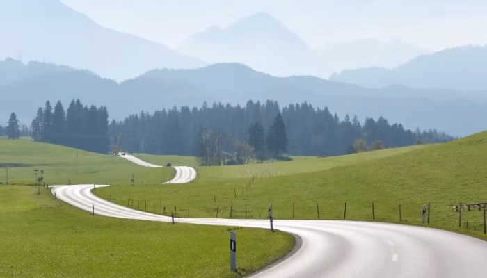 Landschaft Sportwagentour 5-Seen-Land