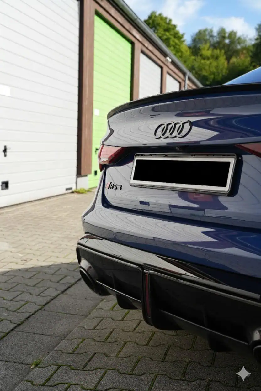 Audi RS3 hinter