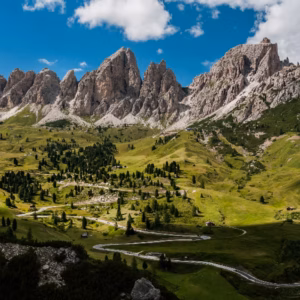 Landschaft Sportwagentour Gipfelstürmer