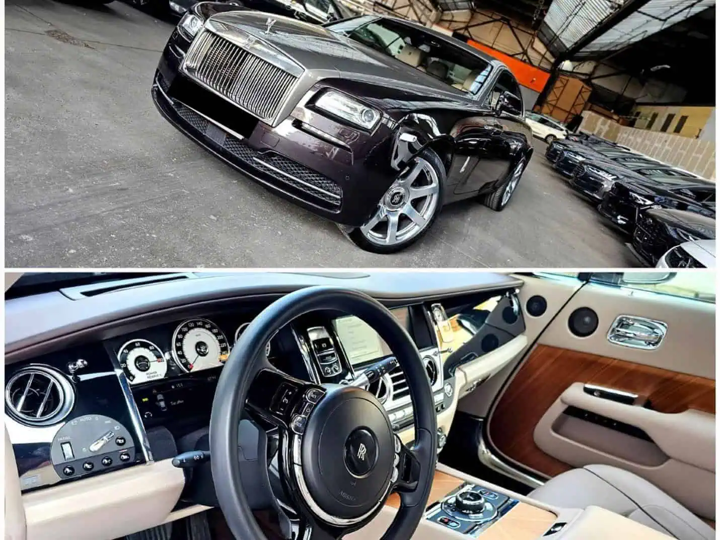 Rolls Royce Wraith vorne