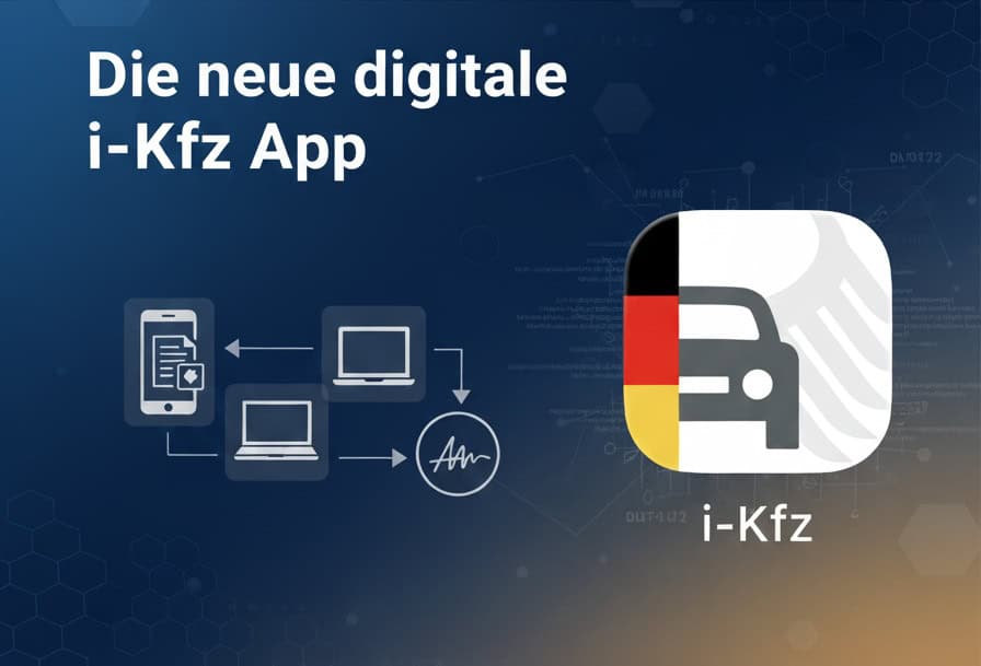 i-KFZ App: Der neue digitale Fahrzeugschein auf dem Smartphone