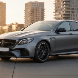 Mercedes E63 AMG hero