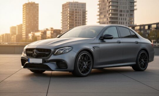 Mercedes E63 AMG hero