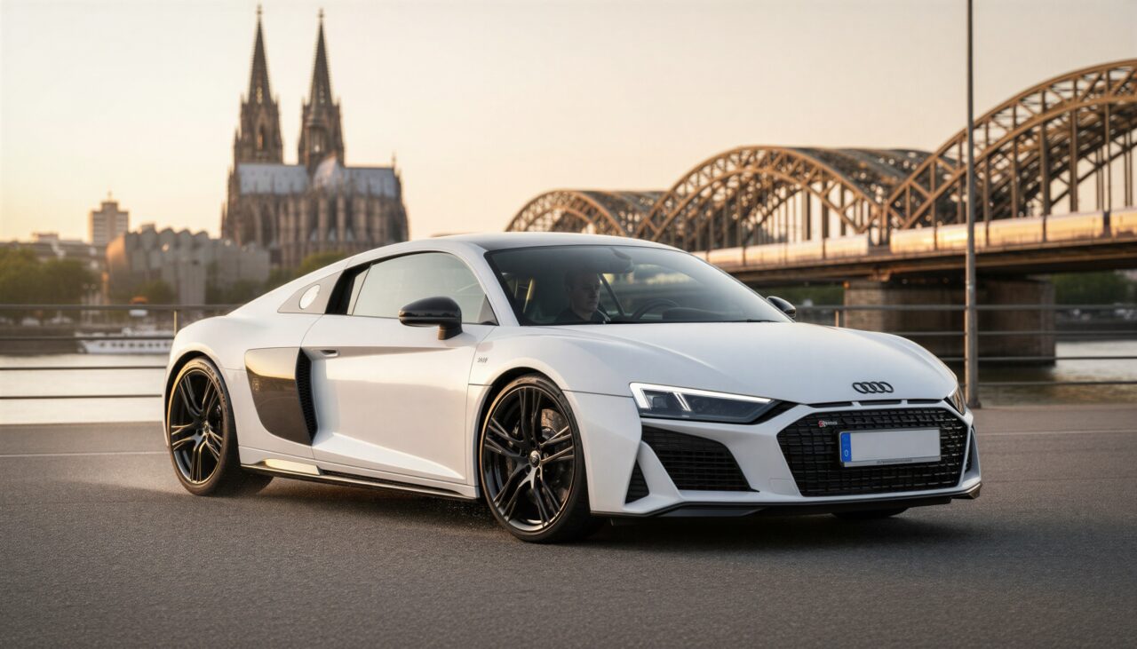 Audi R8 Coupé Quattro V10 hero