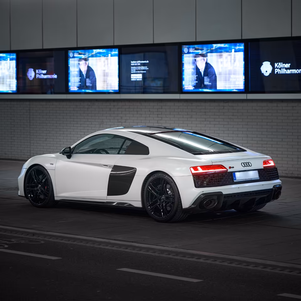 Audi R8 Coupé Quattro V10 hinten