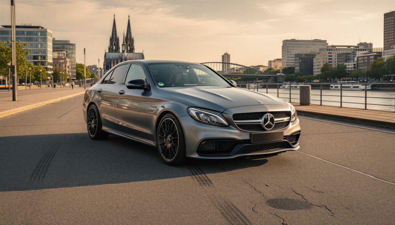 Mercedes C63s AMG hero