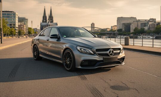 Mercedes C63s AMG hero