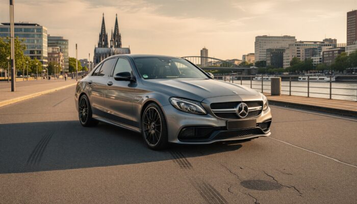 Mercedes C63s AMG hero
