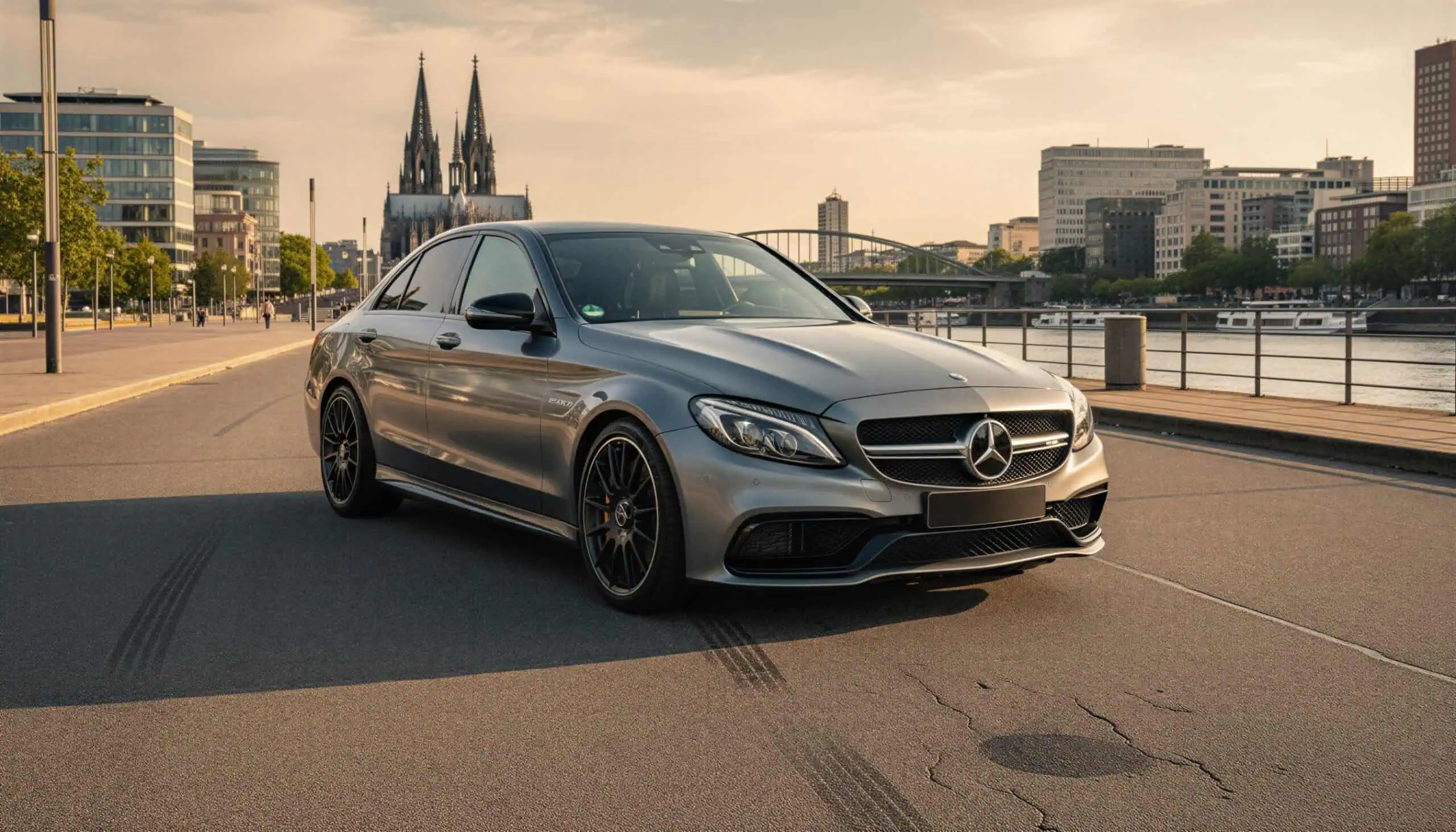 Mercedes C63s AMG hero