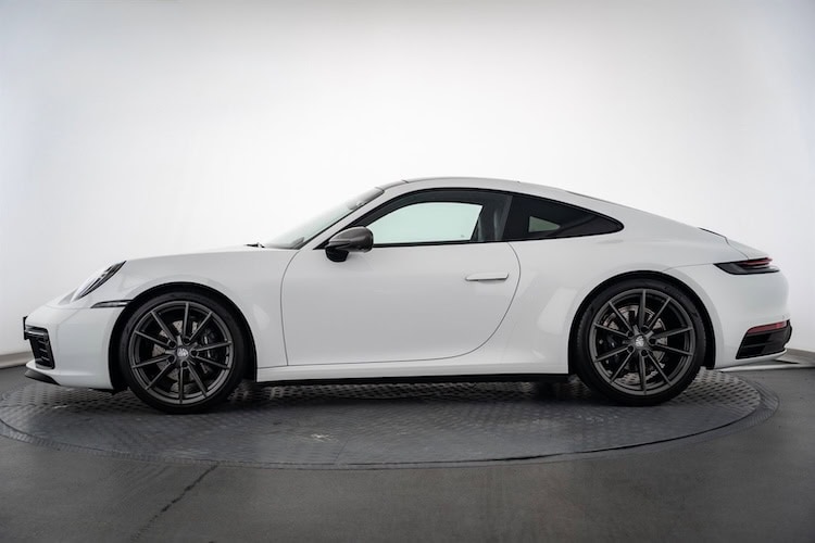 Seitenansicht vom Porsche 911 in Hannover