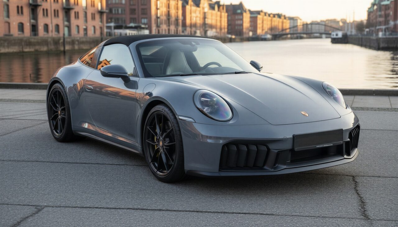 Porsche 911 Targa GTS mieten in Hamburg Hero