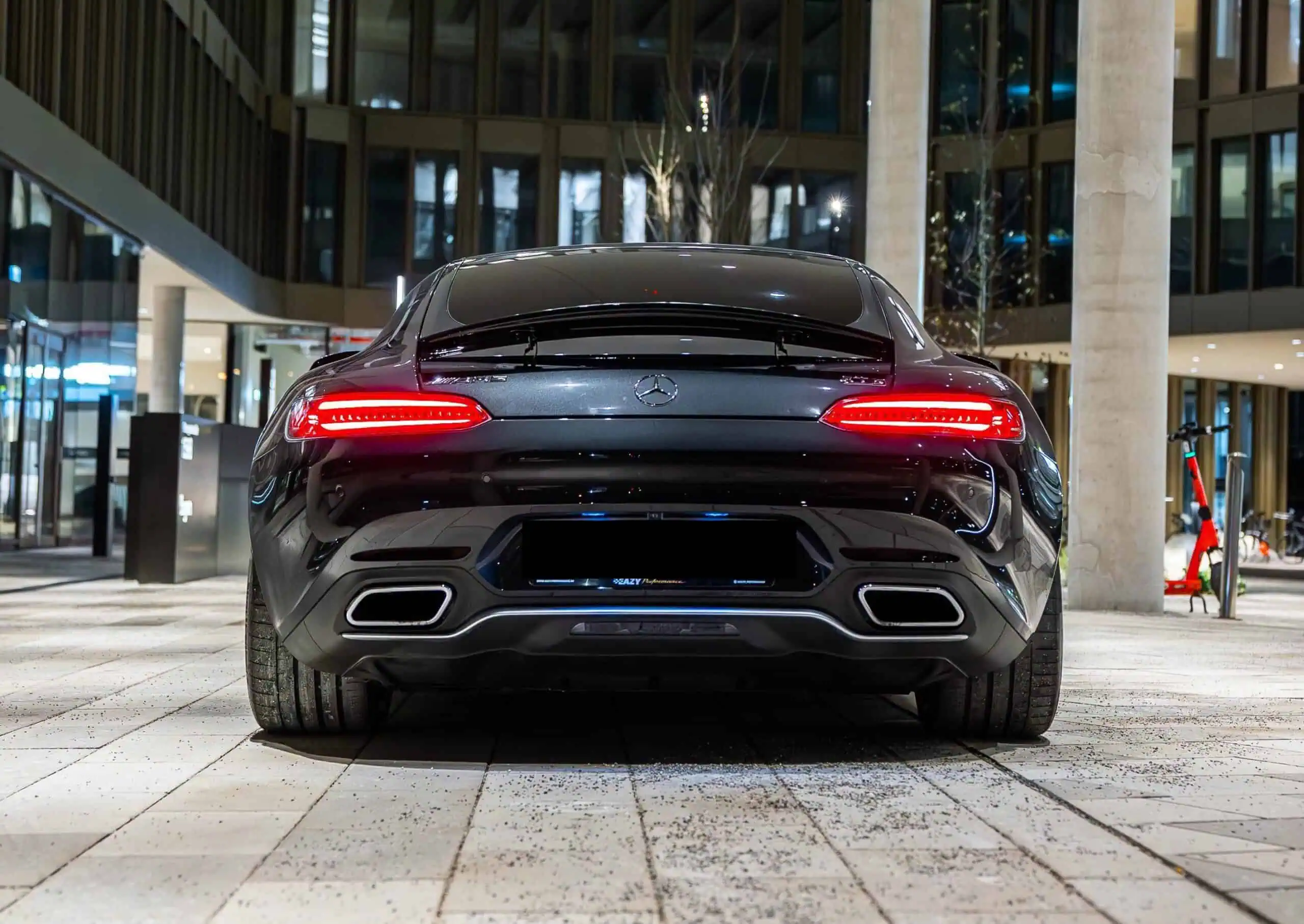 Mercedes mag gts back