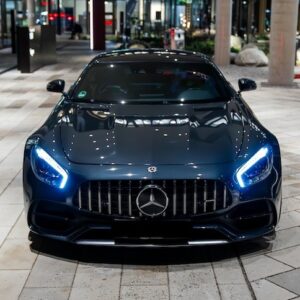 mercedes amg black vorne